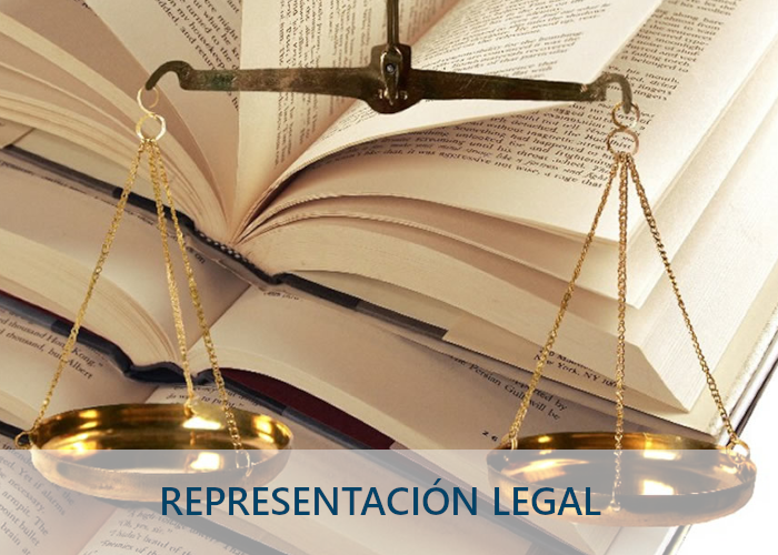 REPRESENTACION LEGAL